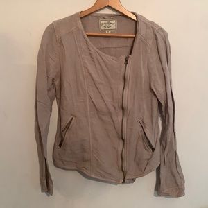 Women’s Lucky Brand Asymmetrical zipper jacket